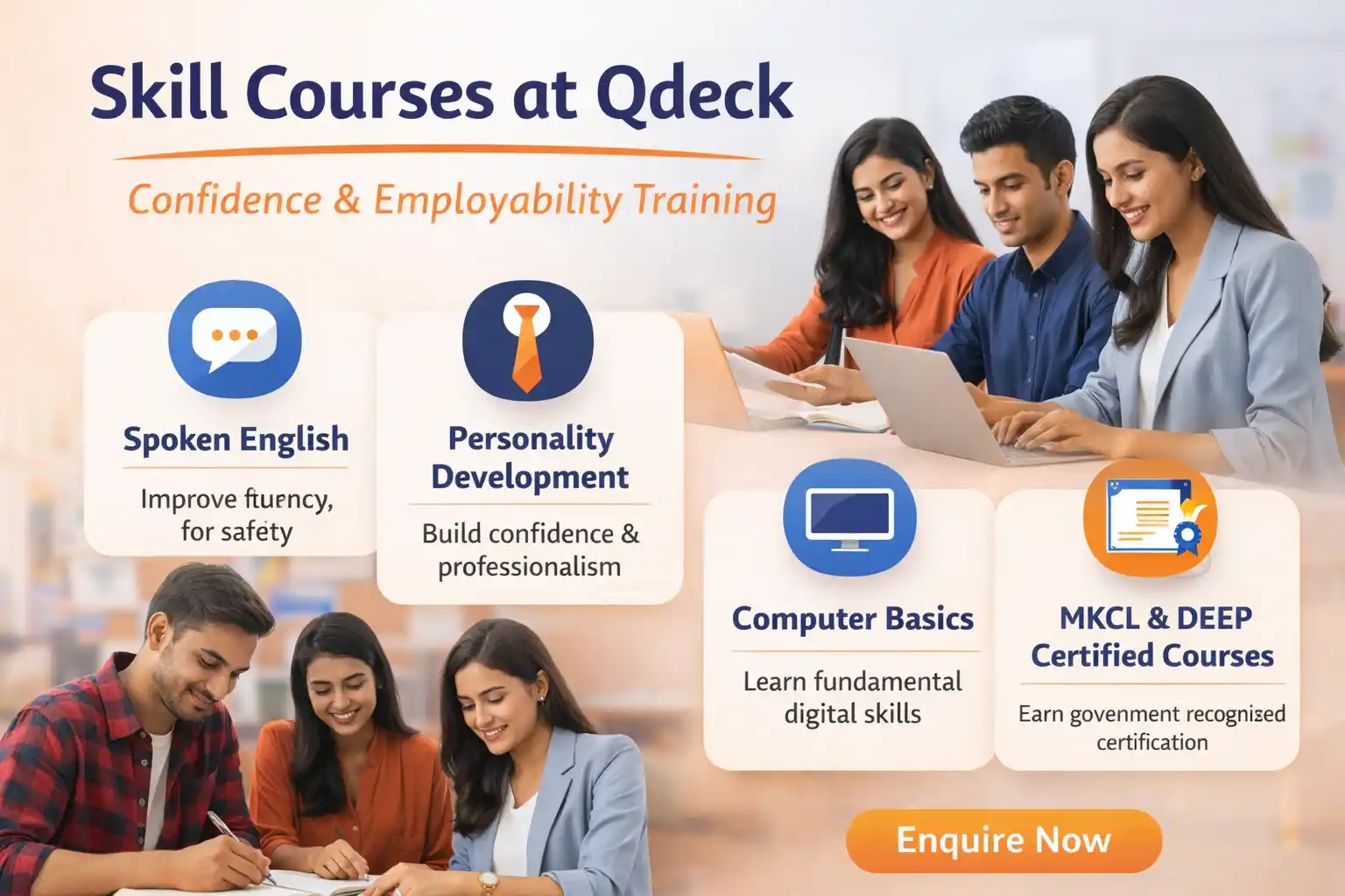 Skill Training at Qdeck